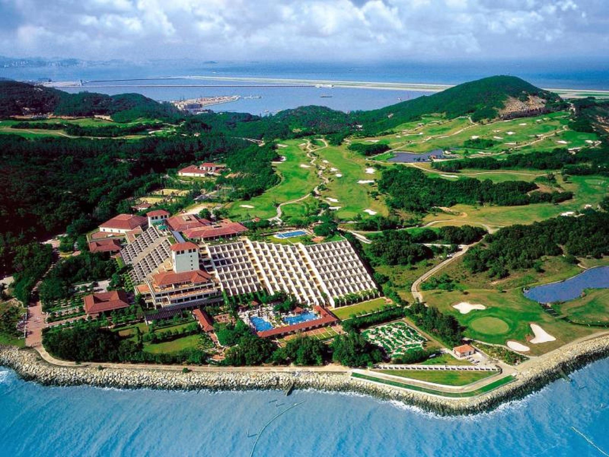 Grand Coloane Resort Makaó Kültér fotó Hilton Jeju Resort